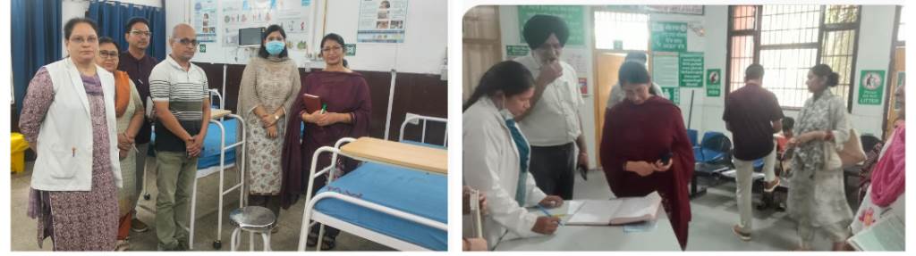 Patients Convenience First Civil Surgeon Dr Mandeep Kamal Conducts Surprise Inspections of Health Institutions